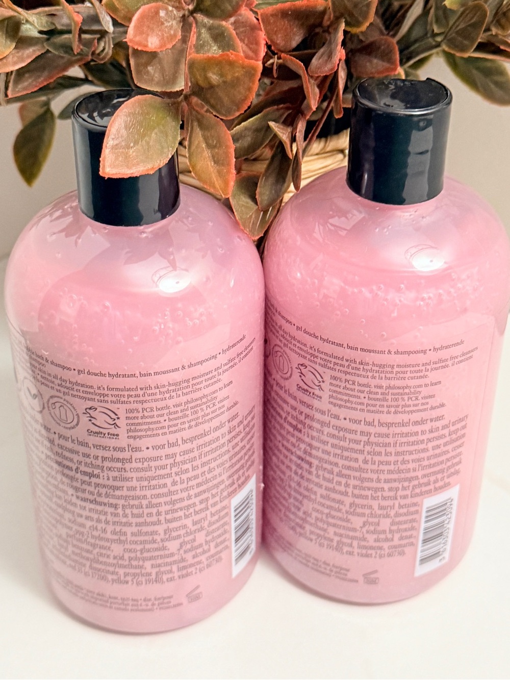2 Philosophy Sweet Vanilla Fig Shower Gel 16 oz NEW SEALED - Picture 2 of 3